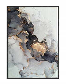 shumee PLAKAT V OKVIRJU 53x73 cm Marmor P1505