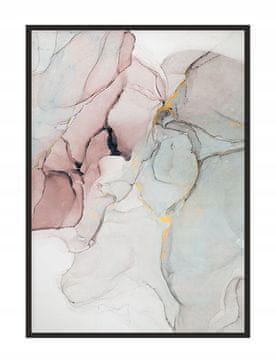 shumee PLAKAT V OKVIRJU 53x73 cm Marmor P1767