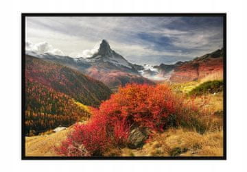 shumee PLAKAT V OKVIRJU 43x33 cm Švica P937