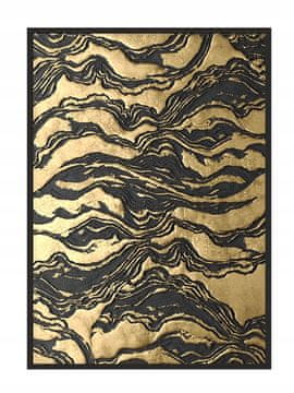 shumee PLAKAT V OKVIRJU 33x43 cm Zlata P1840