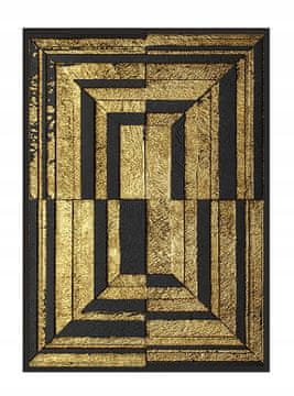 shumee PLAKAT V OKVIRJU 33x43 cm Zlata P1824