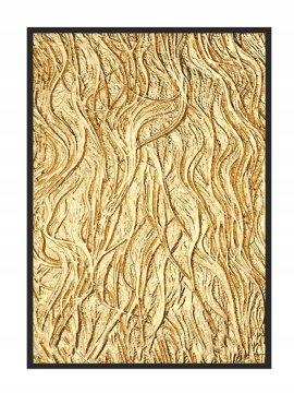 shumee PLAKAT V OKVIRJU 33x43 cm Zlata P1838