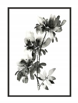 shumee PLAKAT V OKVIRJU 33x43 cm Akvarel P1666