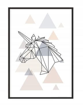 shumee PLAKAT ZA SLIKE V OKVIRJU 43x33 cm Samorog P1187