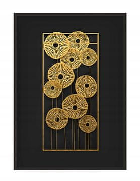 shumee PLAKAT ZA SLIKE V OKVIRJU 53x73 cm Rože P1526