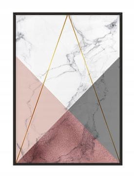 shumee PLAKAT V OKVIRJU 33x43 cm Marmor P1438