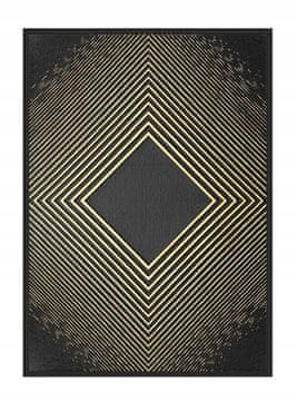 shumee PLAKAT V OKVIRJU 33x43 cm Zlata P1816