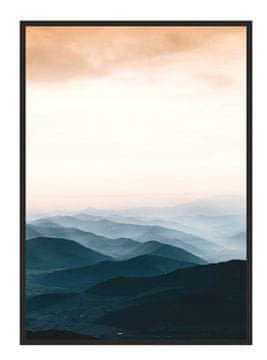 shumee PLAKAT V OKVIRJU 53x73 cm Gore 1 P596