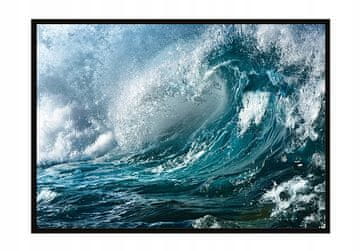 shumee PLAKAT V OKVIRJU 53x73 cm Wave P822
