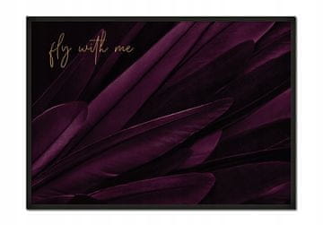 shumee PLAKAT ZA SLIKE V OKVIRJU 53x73 cm Krila P626