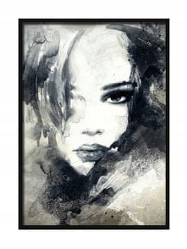 shumee SLIKA, PLAKAT V OKVIRJU 73x53 cm Face 7 P532