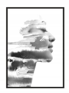 shumee PLAKAT ZA SLIKE V OKVIRJU 53x73 cm Face P631