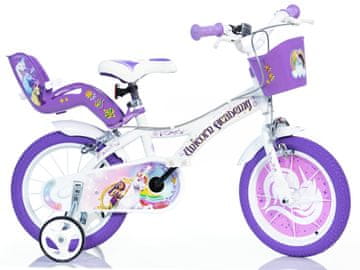 Dino bikes 144GLN UNICORN ACADEMY 14" 2025 otroško kolo