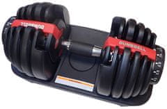 Kubisport Nastavljiva enoročna palica 15in1 z utežjo 24 kg