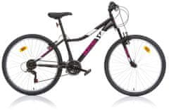 Dino bikes Dama športno kolo Dino 26" oblazinjeno črno