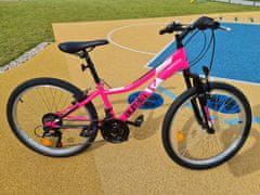 Dino bikes Junior kolo 24" vzmetenje roza