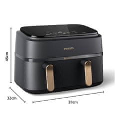 Philips Series 3000 NA352/00, Cvrtnik na vroč zrak