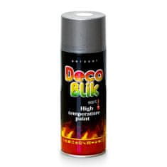 Deco Blik Barva v razpršilu Visokotemperaturna 600°C (SIVA) 450ml