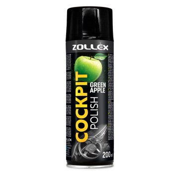 Zollex Loščilo za armaturo 200ml (ZELENO JABOLKO) / Cockpit cleaner