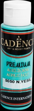 Cadence Akrilne barve za nohte Premium, 70 ml - svetlo turkizna