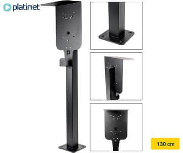 Platinet Pevstand Universal steber za EV postajo, jeklo, 130x20x20 cm