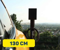 Platinet Pevstand Universal steber za EV postajo, jeklo, 130x20x20 cm