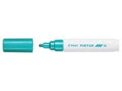 Pilot Pintor srednji akrilni marker 1,5-2,2 mm - kovinsko zelena