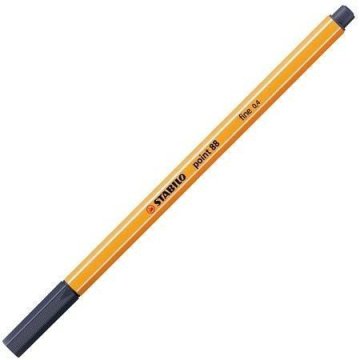 Stabilo point liner 88 siva temna