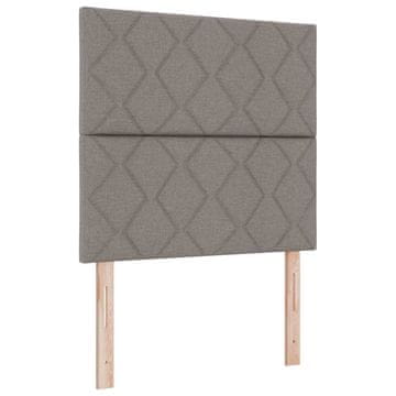 Vidaxl Vzglavje Taupe 100 cm blago