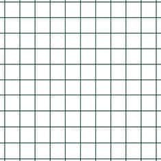 Vidaxl Komplet stebrov ograje Komplet 2 Zelena Kovina 10 x 0.5 m