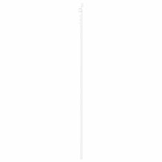 Vidaxl Drsna vrata Bela 86 x 198,5 cm Trden borov les in jeklo