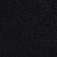 Vidaxl 600 gsm brisače za goste SOLUND 25 pcs Črna 70 x 140 cm Bombaž