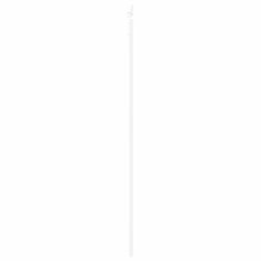 Vidaxl Drsna vrata ORKDAL Bela 93 x 232 cm Trden borov les in jeklo