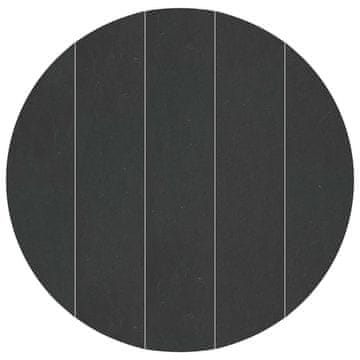 Vidaxl Podloga za bazen Črna Ø 550 cm Poliester geotekstil