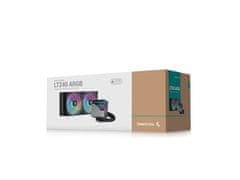 DEEPCOOL AIO Liquid Cooler LT240 komplet za tekočinsko hlajenje, ARGB, 240mm, RGB, črn (R-LT240-BKAMNC-G-1)