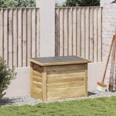 Vidaxl shramba 44x80x57 cm impregniran les bora