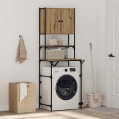 Vidaxl Omara za pralni stroj Artisan hrast 68x48,5x194 cm