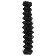 Vidaxl Ograja Siva 25 x 1,2 m Metal