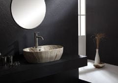 S6 Steklarstvo Šest UMIVALNIK marmor rjava S6BR3, 59 × 41 × 17 cm