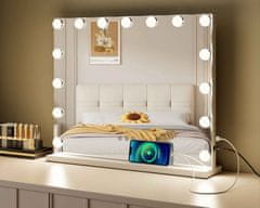 S6 Steklarstvo Šest Make-up LED OGLEDALO S6H01, 48 × 58 cm