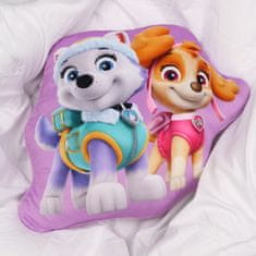 Paw Patrol Paw Patrol Sky Everest MEHKI Dekorativna blazina, dekorativna, VELURSKA oblikovana blazina za otroško sobo 32x31cm OEKO-TEX 