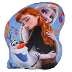 Disney Frozen Anna Elsa Olaf MEHKA Dekorativna blazina, okrasna, VELURSKA oblikovana blazina za otroško sobo 29x34cm OEKO-TEX 