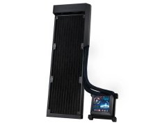 DEEPCOOL Lian Li HydroShift 360 komplet za tekočinsko hlajenje, LCD, črn (HSLCD36NB)