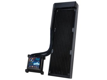 DEEPCOOL Lian Li HydroShift 360 komplet za tekočinsko hlajenje, LCD, črn (HSLCD36NB)