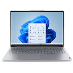 Intel Lenovo ThinkBook 16 G8 Intel Core Ultra 5 225U 40,64 cm 16-palčni brez dotika WUXGA 16 GB 512 GB SSD UMA W11P brez WWAN Najbolje prodajan arktično siv