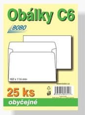 Ovojnice C6 navadne (paket 25 kosov)