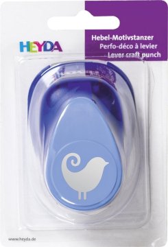 HEYDA dekorativni luknjač velikosti L - ptica 2,5 cm