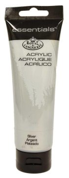 Royal & Langnickel Royal &amp; Langnickel Akrilna barva 120ml SILVER