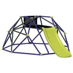 Vidaxl Plezalna dome Modra Jeklo