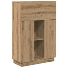 Vidaxl Deska artisan hrast 71,5 x 31,5 x 106,5 cm Konstruiran les